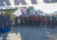 Ratusan Warga Salatiga Ramaikan Fun Bike Salatiga Navy Event 2023