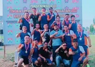 PWI Musi Rawas Raih Juara 1 Soocer Mini di Porseniwada Provinsi Sumsel 