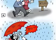 [Kartun] Batal Cerai Karena Banjir