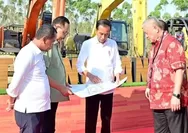 Groundbreaking oleh Presiden Jokowi di Pembangunan Hotel Nusantara, Kalimantan Timur