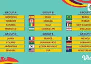 Hasil Lengkap Drawing Piala Dunia U-17 2023: Grup Tegang, Indonesia Bertemu Ekuador, Maroko, dan Panama