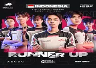 Gagal Membalaskan Kekalahannya, Indonesia Meraih Runner Up IESF World Esports Championship 2023