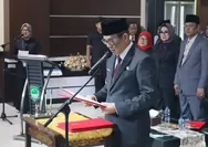 Bupati PALI, Heri Amalindo Lantik 33 PPPK Jabatan Fungsional Teknis Formasi Tahun 2022
