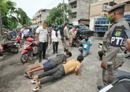 Razia Masker di 11 Kecamatan, 186 KTP Warga Medan Ditahan