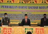 DPRD Pekanbaru Sampaikan Rekomendasi Atas LKPJ Walikota Tahun Anggaran 2020