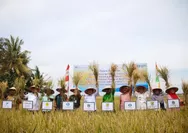 Panen Raya Bersama Klaster Padi Binaan BI, Bupati Sergai Berharap Tingkatkan Budidaya Beras Organik