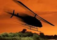 Helikopter Rombongan Kapolda Jambi Mendarat Darurat di Bukit