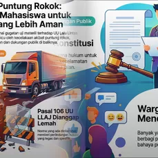 Mahasiswa UMY vs Puntung Rokok: Menggugat UU LLAJ ke MK Demi Nyawa Pengendar