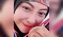 Potret Cantik Atlet Bumil Raih Medali PON XX Papua 2021.