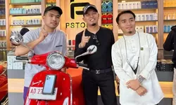 MasyaAllah! Menangi Lelang Vespa Taqy Malik Rp500 Juta, Putra Siregar Tambah Rp1 Miliar Lagi untuk Diinfakkan