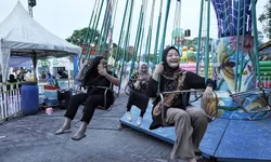 Keceriaan Pengunjung Jateng Fair 2023