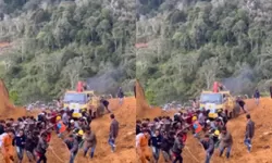 Solidaritas di Tengah Lumpur, Warga Aceh Bantu Petugas PLN Tembus Medan Berat