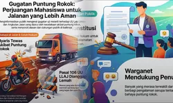 Mahasiswa UMY vs Puntung Rokok: Menggugat UU LLAJ ke MK Demi Nyawa Pengendar