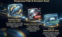 6 Cara Mengatasi Hardisk USB Tidak Terbaca dan RAW, Panduan Lengkap 2026