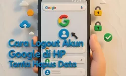 Cara Logout Akun Google di HP Tanpa Hapus Data, 100 Persen Aman dan Mudah!