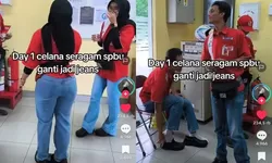 Viral Pegawai SPBU Pakai Jeans, Warganet Sindir Pertamina soal Seragam