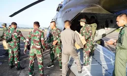 Jalur Darat Terputus, Kodam IM Kirim 1,5 Ton Bantuan ke Langsa via Helikopter