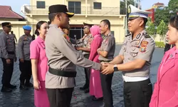 Polres Tanjung Balai Terima Kenaikan Pangkat di Awal Tahun 2026 Sebanyak 26 Personil