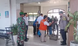 Pastikan Keamanan Arus Balik, Personel Gabungan Siaga di Stasiun KA Tanjung Balai