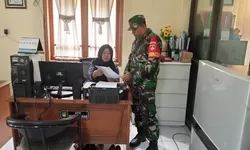 Perbaharui Data Wilayah, Babinsa Jayengan Puldata Teritorial