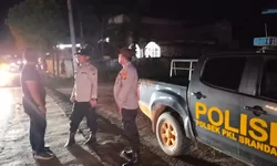 Polsek Pangkalan Berandan Intensifkan Patroli Blue Light, Antisipasi Geng Motor dan Kejahatan Jalanan