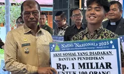 Natal Nasional Digelar di Toba, Panitia Serahkan 4 Jenis Bantuan Sosial