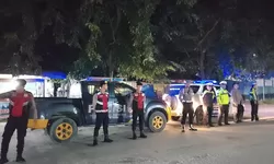 Personel Polres Tanjung Balai Patroli di Pusat Keramaian Kota Tekan Angka Kriminalitas