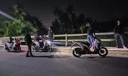 Satreskrim Polres Tanjung Balai Patroli Antisipasi Kejahatan Jalanan di Tengah Malam