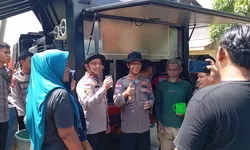 Suplai Air Bersih, Polres Aceh Timur Bersama BKO Brimob Hadirkan Water Treatment di Pante Bidari