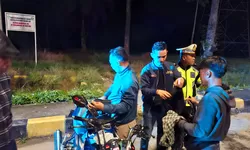 Sat Lantas Polres Langkat Tertibkan Balap Liar dan Knalpot Brong, 18 Sepeda Motor Diamankan