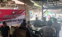 Polres Tanjung Balai Gelar ‘Jumat Curhat’ di Warung Kopi Dengarkan Aspirasi Warga