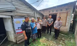Polres Tanjung Balai Sambangi Warga Lansia dalam Program 'Minggu Kasih'
