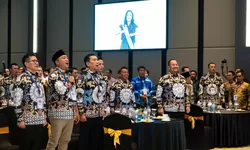 Perkuat Kolaborasi Antar Daerah, Bupati Baharuddin Hadiri Rakernas XVII APKASI 2026