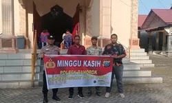 Polsek Bahorok Gelar Minggu Kasih, Perkuat Toleransi dan Jaga Kamtibmas