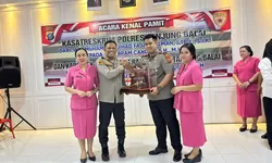 Polres Tanjung Balai Gelar Acara Kenal Pamit Kasat Reskrim dan Kapolsek Sei Tualang Raso