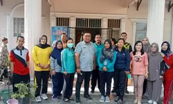 Gotong Royong Warga Tebing Tinggi Lama Pererat Kebersamaan