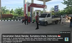 Sat Samapta Polres Tanjung Balai Laksanakan Patroli Jaga Kekondusifan Kota
