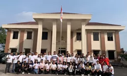 BRI BO Balige dan PN Balige Perkuat Hubungan Kelembagaan Lewat Senam Sehat