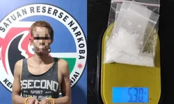 Komitmen Polres Sinjai Berantas Narkotika, Seorang Pria Ditangkap dengan BB 5.30 Gram.