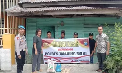 Sapa Warga Sambil Berbagi, Polres Tanjung Balai Gelar ‘Minggu Kasih’