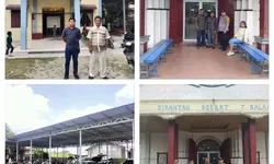 Polres Tanjung Balai Amankan Gereja Jamin Kekhusyukan Ibadah Minggu