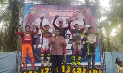 Kapolres Kampar Dukung Bibit Balap di Kejuaraan Grasstrack
