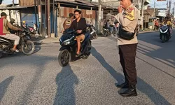 Jaga Kelancaran Aktivitas Pagi, Polsek Tanjung Balai Utara Siagakan Personel di Titik Rawan Macet