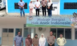 Tiga SPPG Resmi Beroperasi di Pantai Cermin, Ribuan Siswa Nikmati MBG