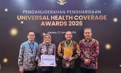 Pemko Tebingtinggi Raih PenghargaanUHC Madya 2026, Masuk Jajaran Kota Terbaik Pelayanan Kesehatan di Sumut.