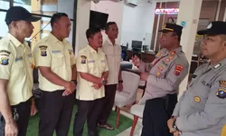 Sat Binmas Polres Tanjung Balai Sambangi Kantor Pertanahan
