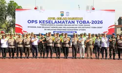 Polda Sumut Gelar Apel Operasi Keselamatan Toba 2026, Tekankan Lalu Lintas Aman dan Humanis
