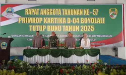Primkop Kartika D-04 Boyolali Gelar RAT 2025, Perkuat Kemandirian dan Kesejahteraan Anggota