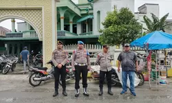 Pastikan Ibadah Jumat Aman, Polres Tanjung Balai Amankan di Sejumlah Masjid