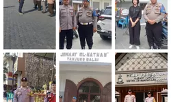 Pastikan Ibadah Minggu Aman, Polres Tanjung Balai Amankan di Sejumlah Gereja